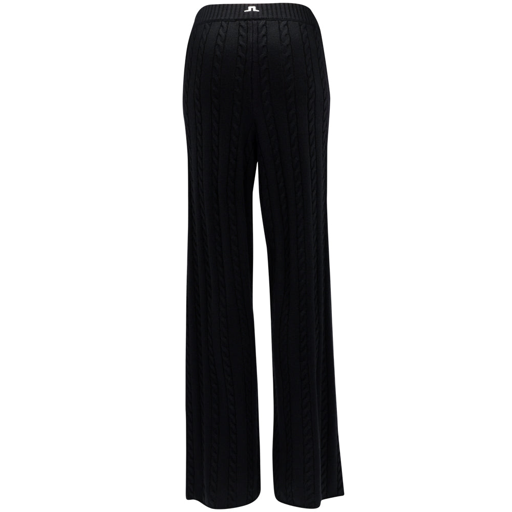 Women's Kiana Cable Knit Wool Pants