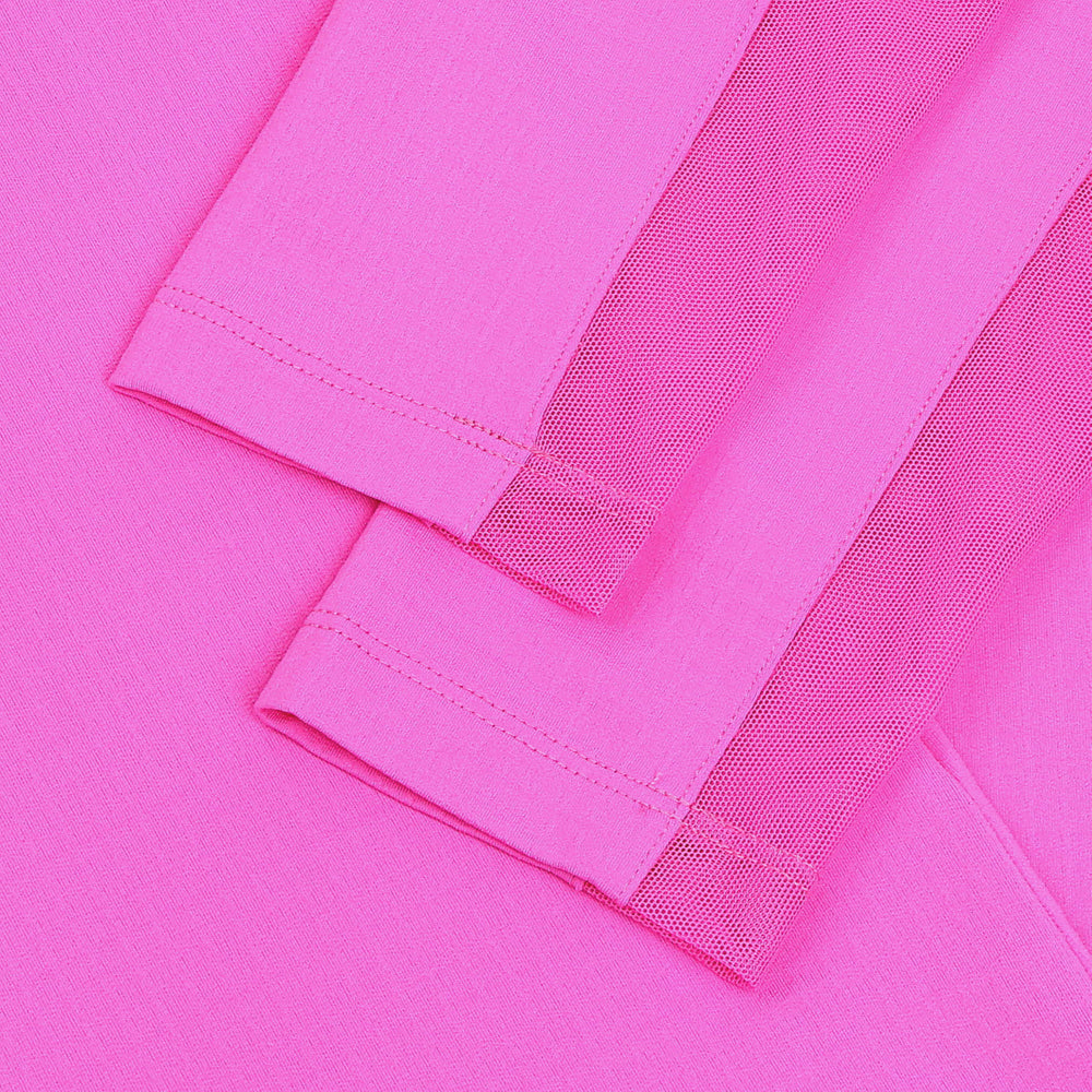 Women's Long Sleeve Mock Neck Top - Solid