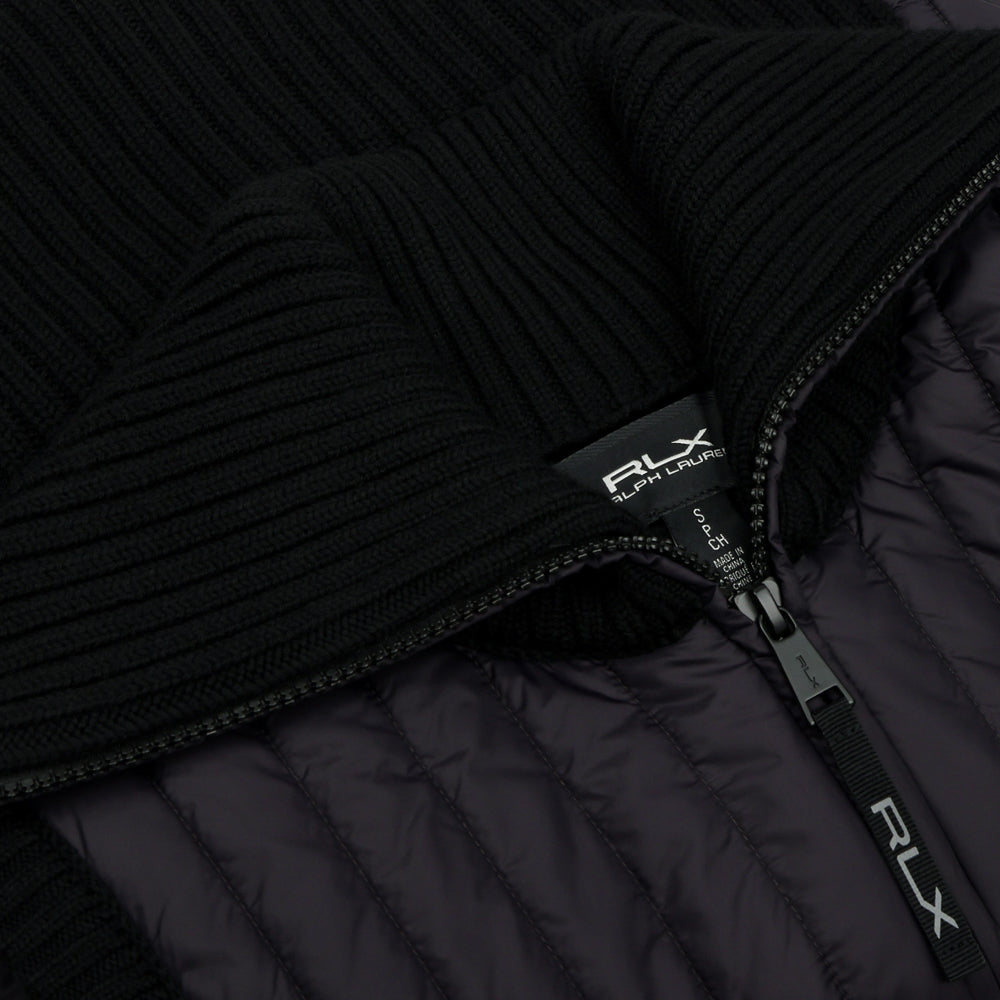 Women's Hybrid Quilted-Panel Wool Vest