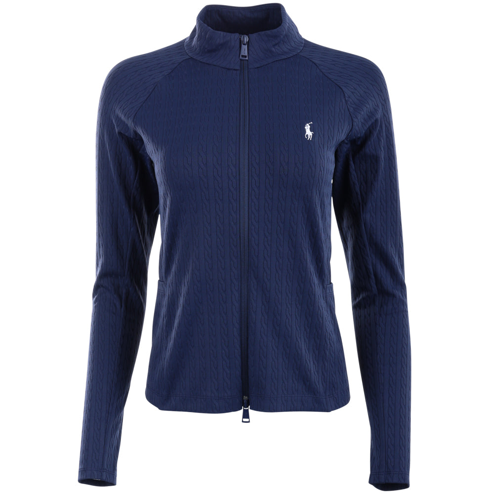 Women's Cable Stretch-Jacquard Jacket