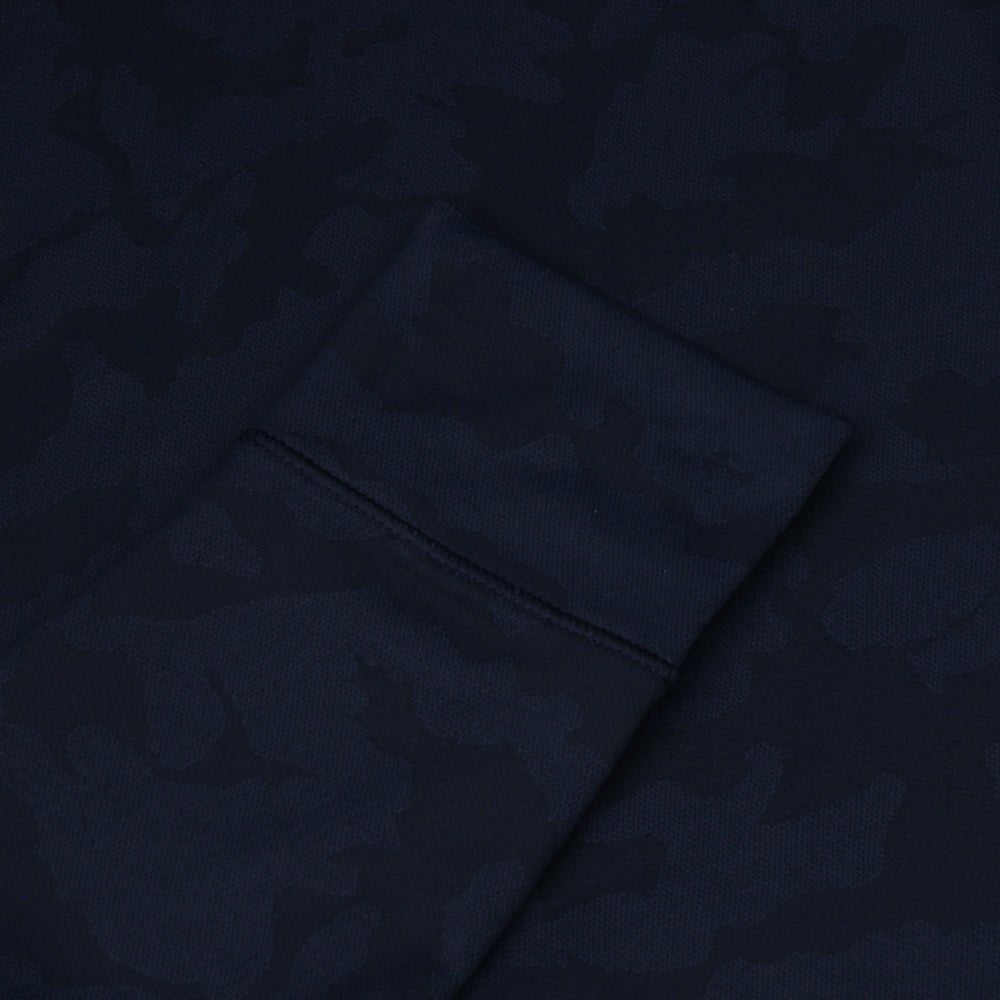 Camo Jacquard Jersey Hoodie