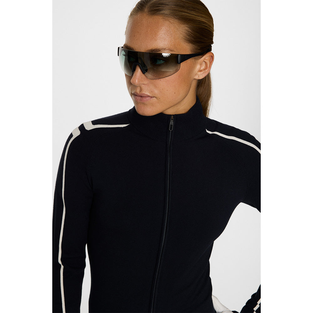 Women's Aubree Knitted Full Zip Sweater