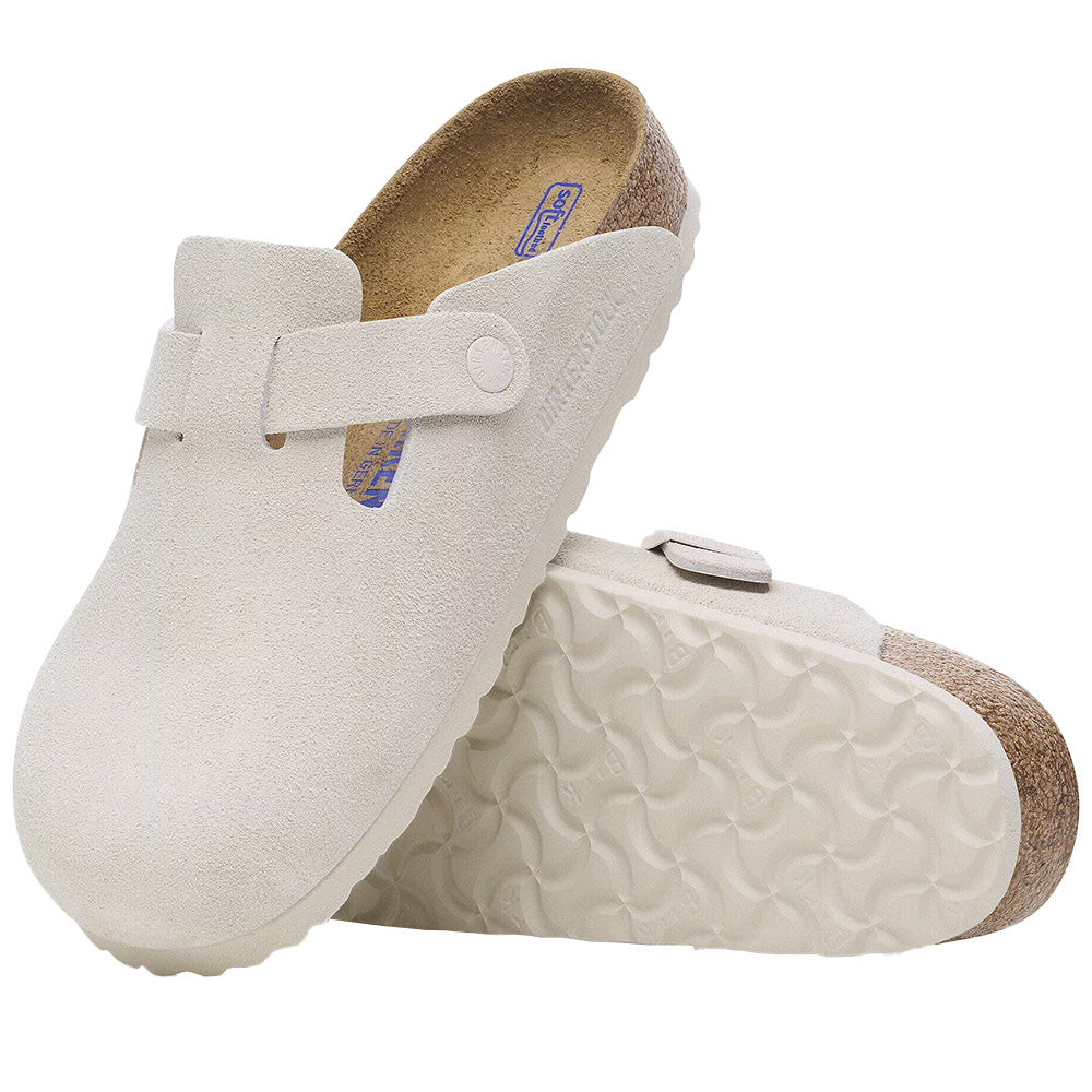 Boston Soft Footbed Suede Leather Shoes