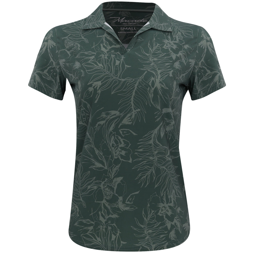 Women's Juniper Floral Tour Polo