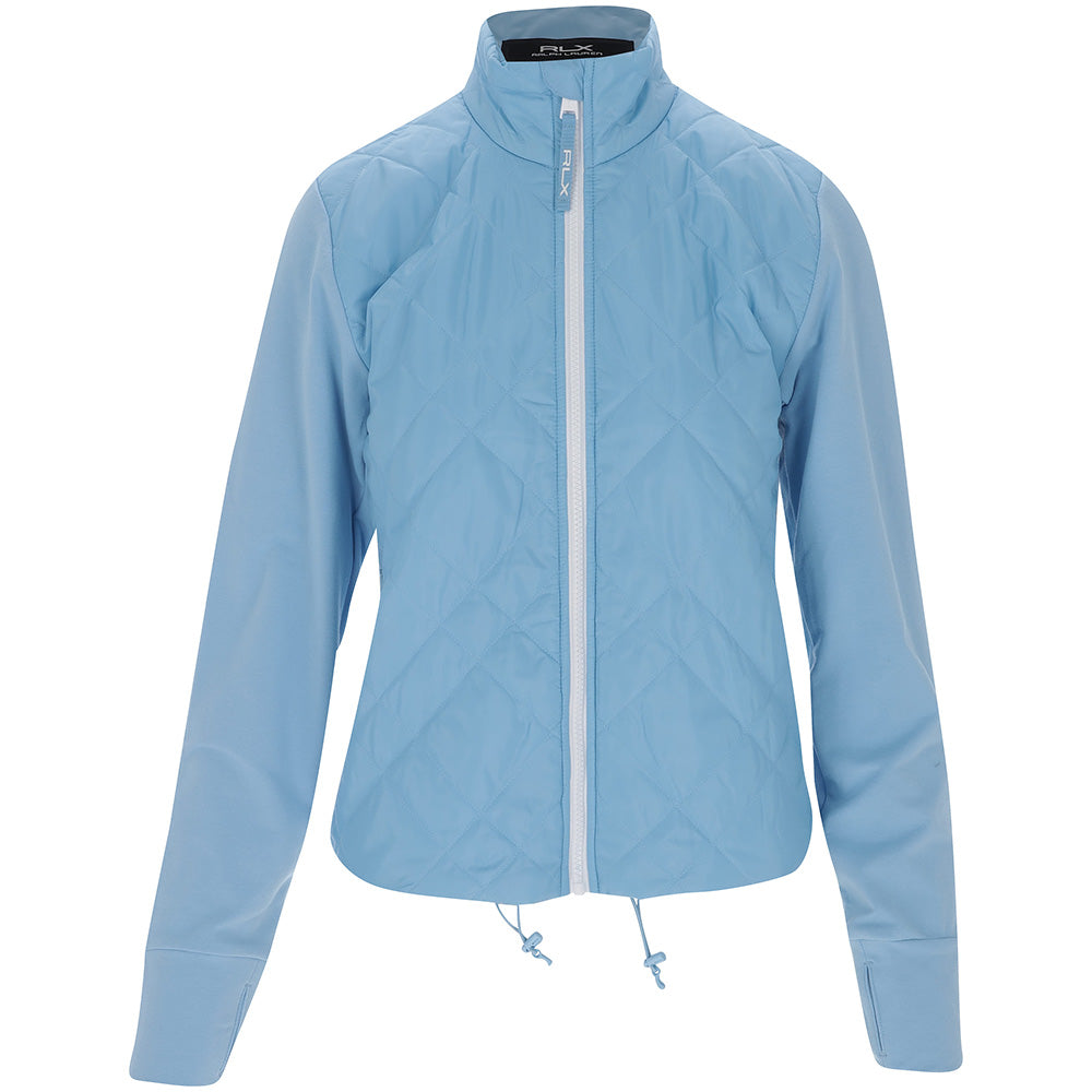 Women's Hybrid Quilted Front Terry Jacket