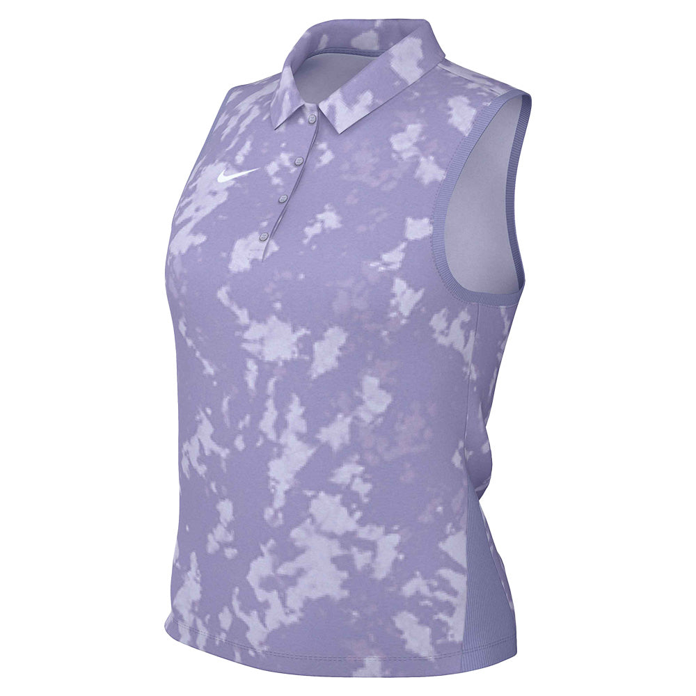 Women's DF Victory Sleeveless Print Polo