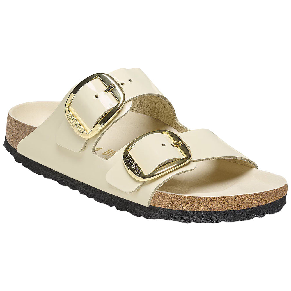 Women's Arizona Big Buckle Natural Leather Patent Shoes