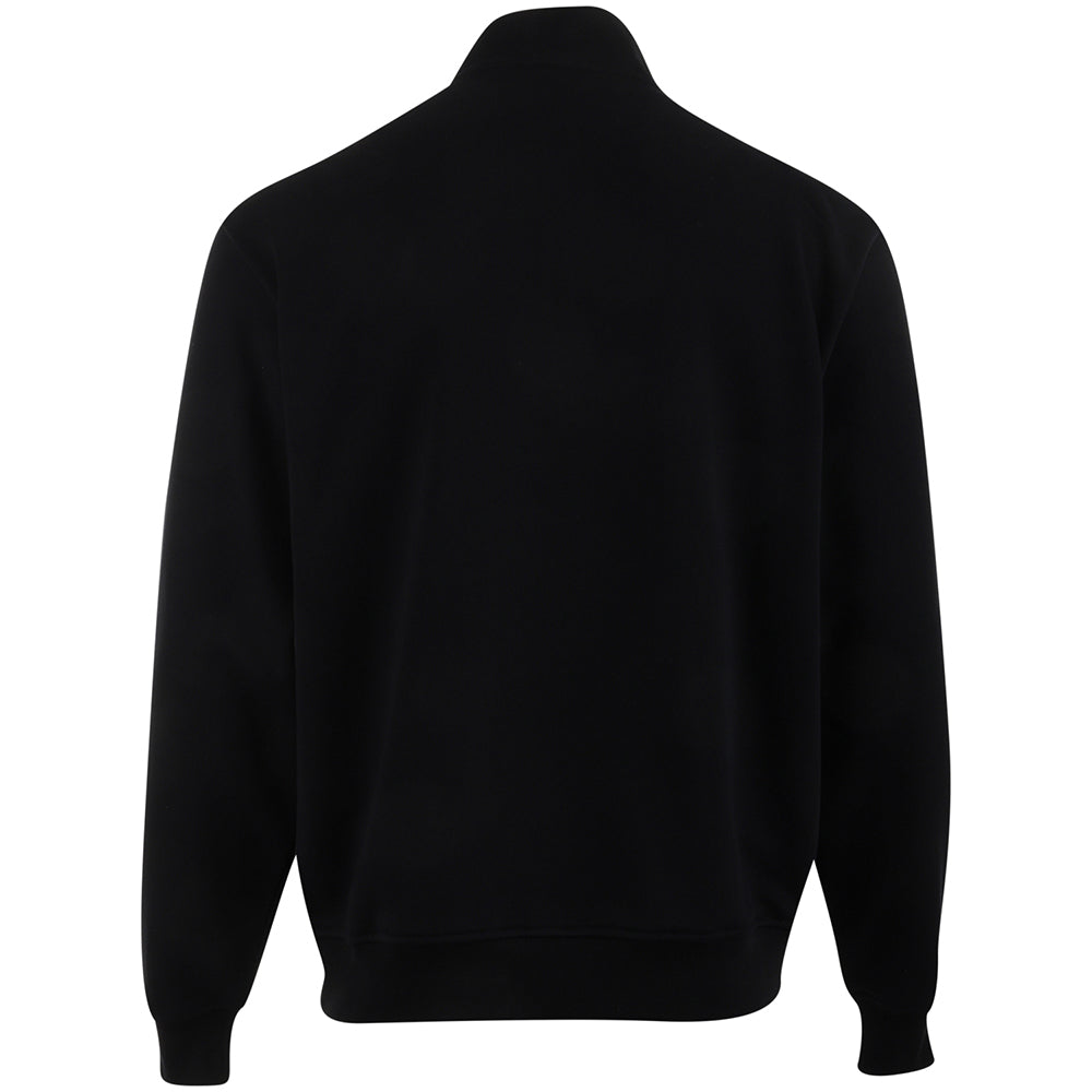 Collegiate 1/4 Zip Stand Collar Sweatshirt