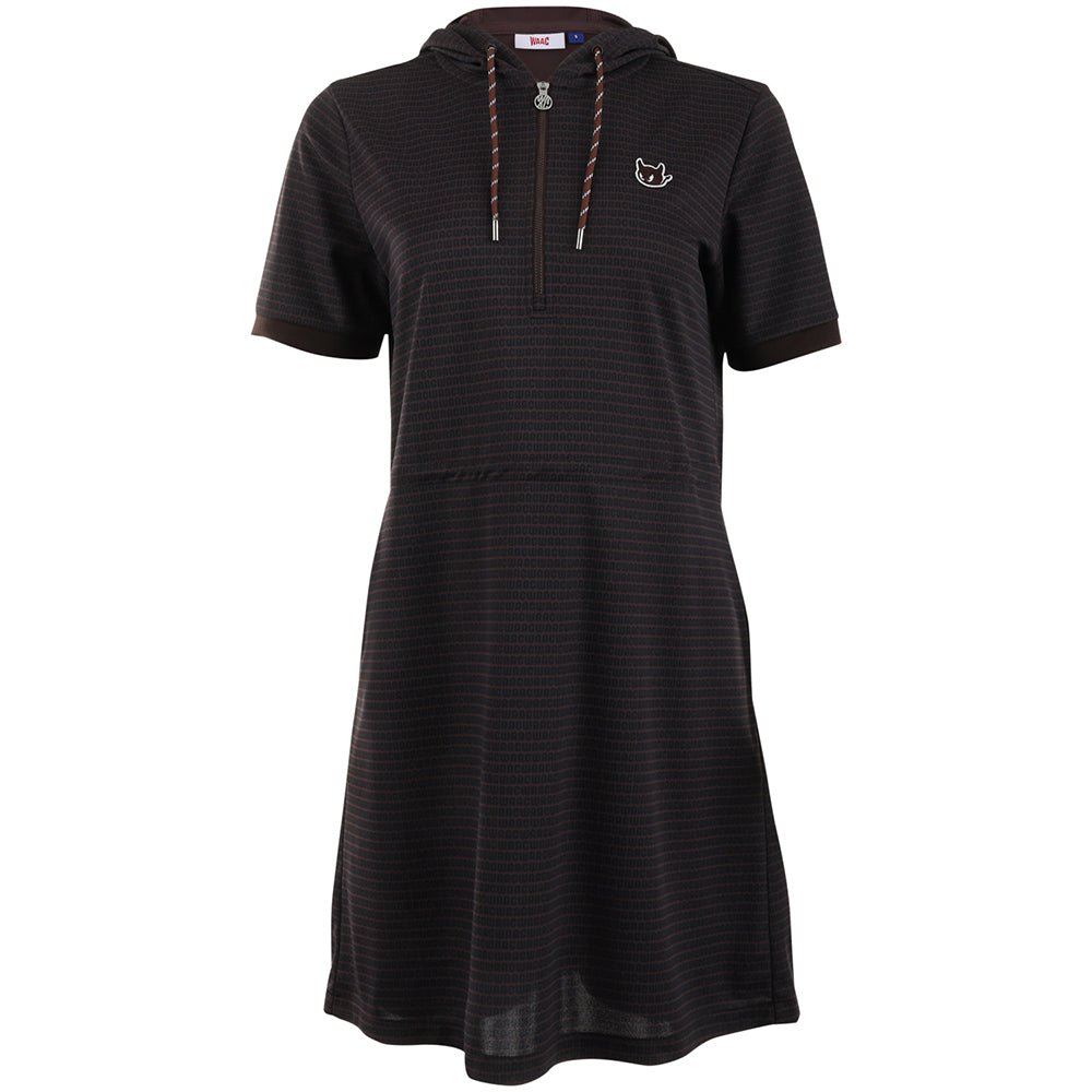 Women's All-Over WAAC Jersey Short Sleeve Hooded Dress