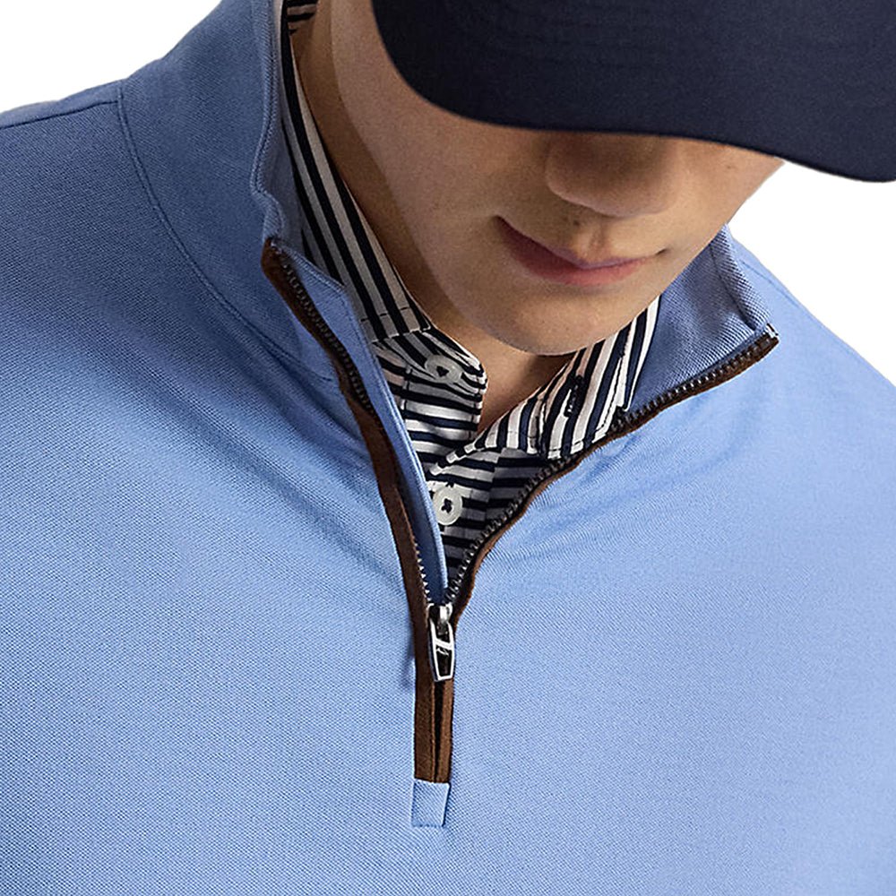 Mesh 1/4 Zip Pullover