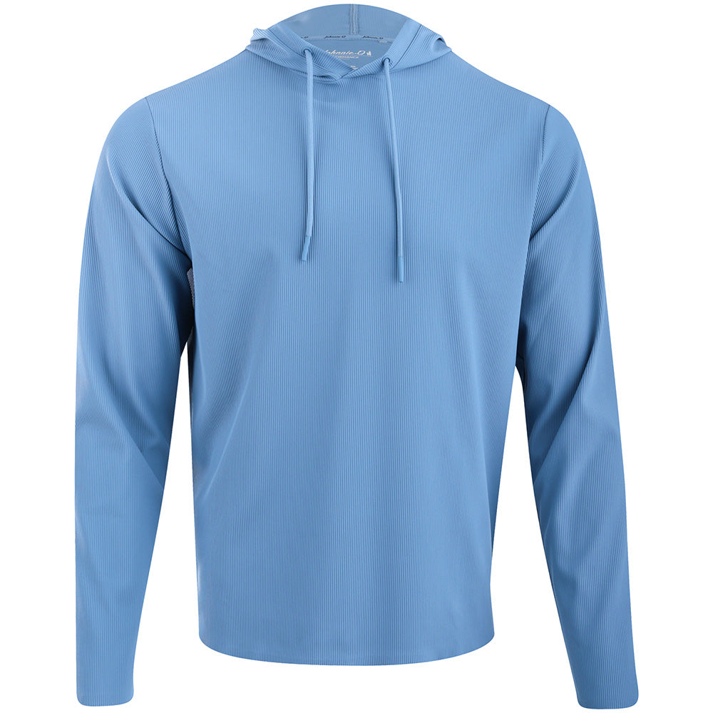 Hoppin Ribbed Knit Performance Hoodie