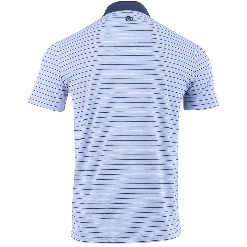 Herringbone Stripe Tech Jersey Polo
