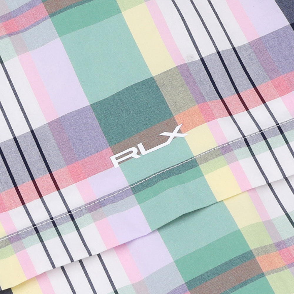Women's Plaid Hooded Rain Jacket