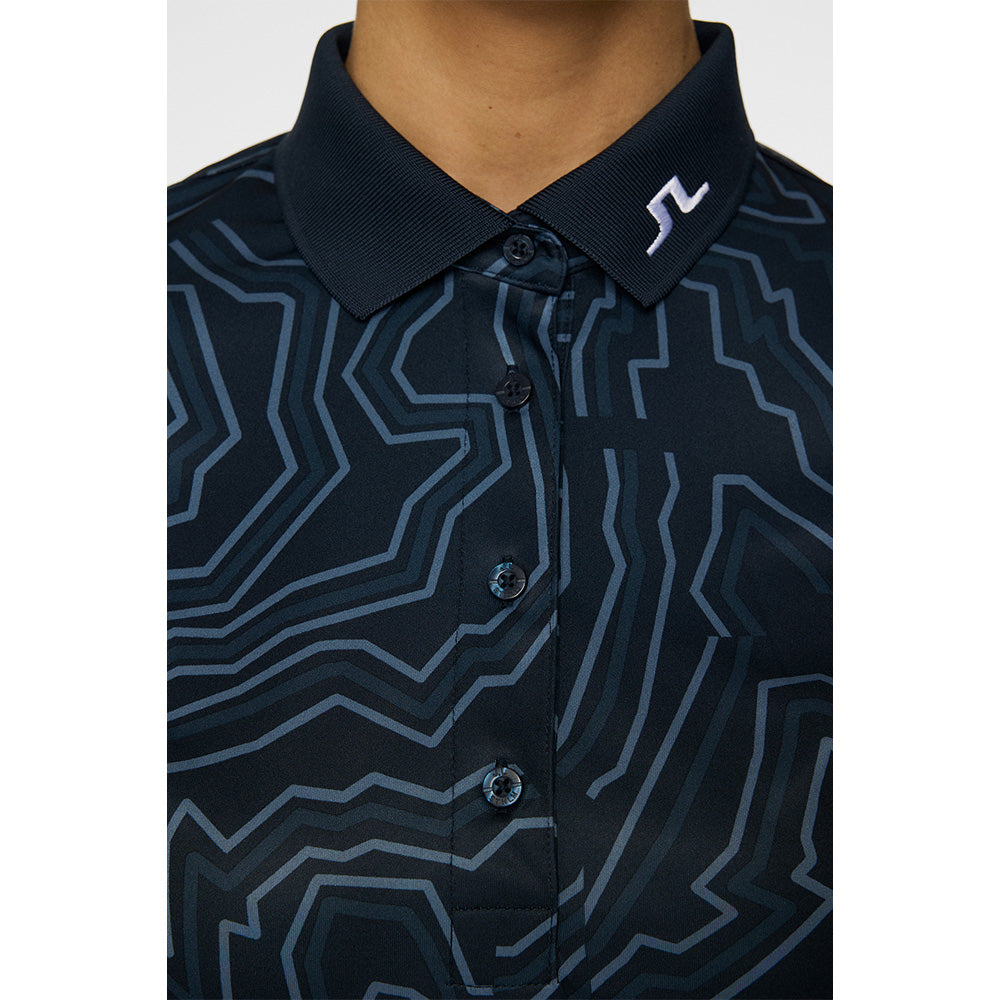 Women's Tour Tech Print Polo