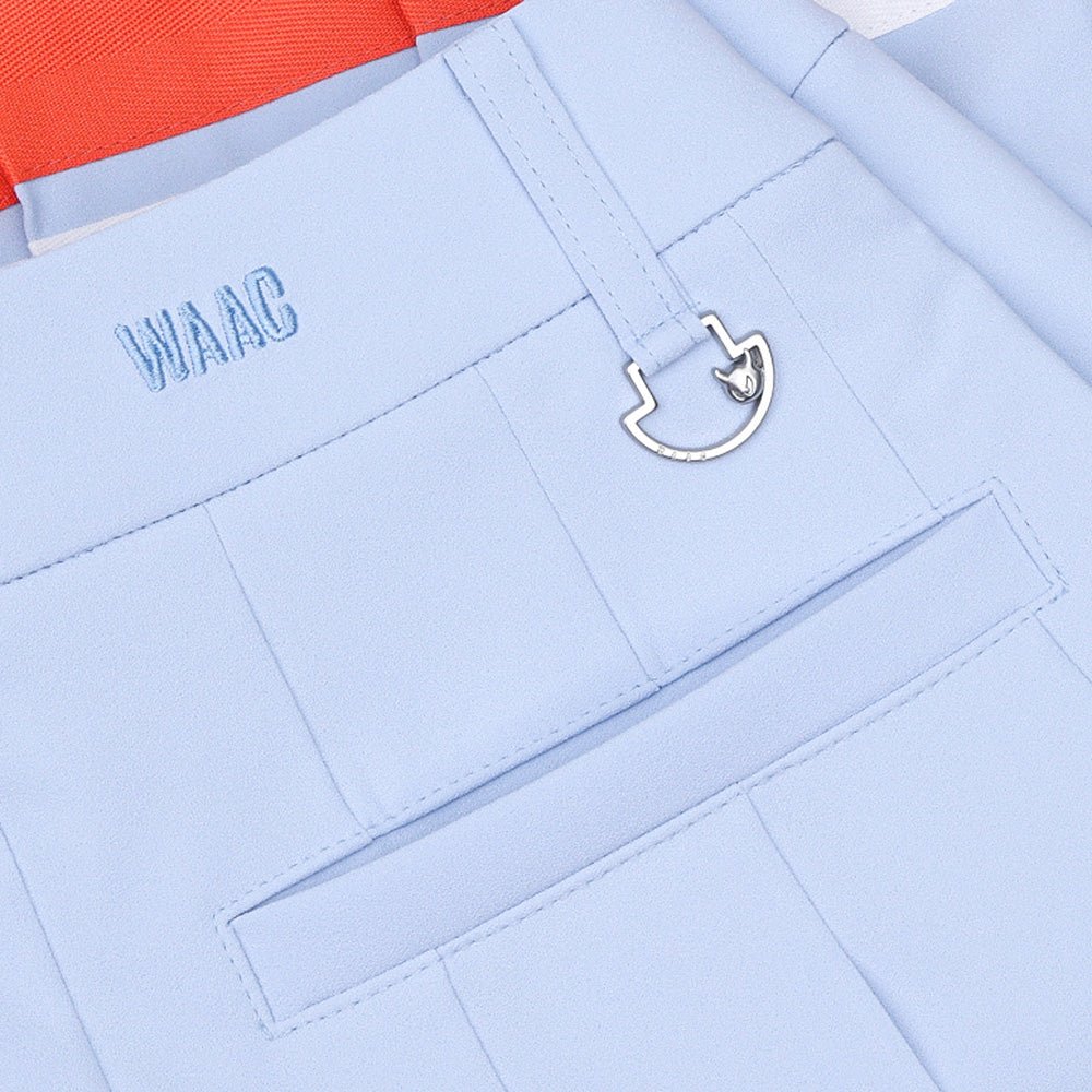 Women's Color Tipping Pleats Skort