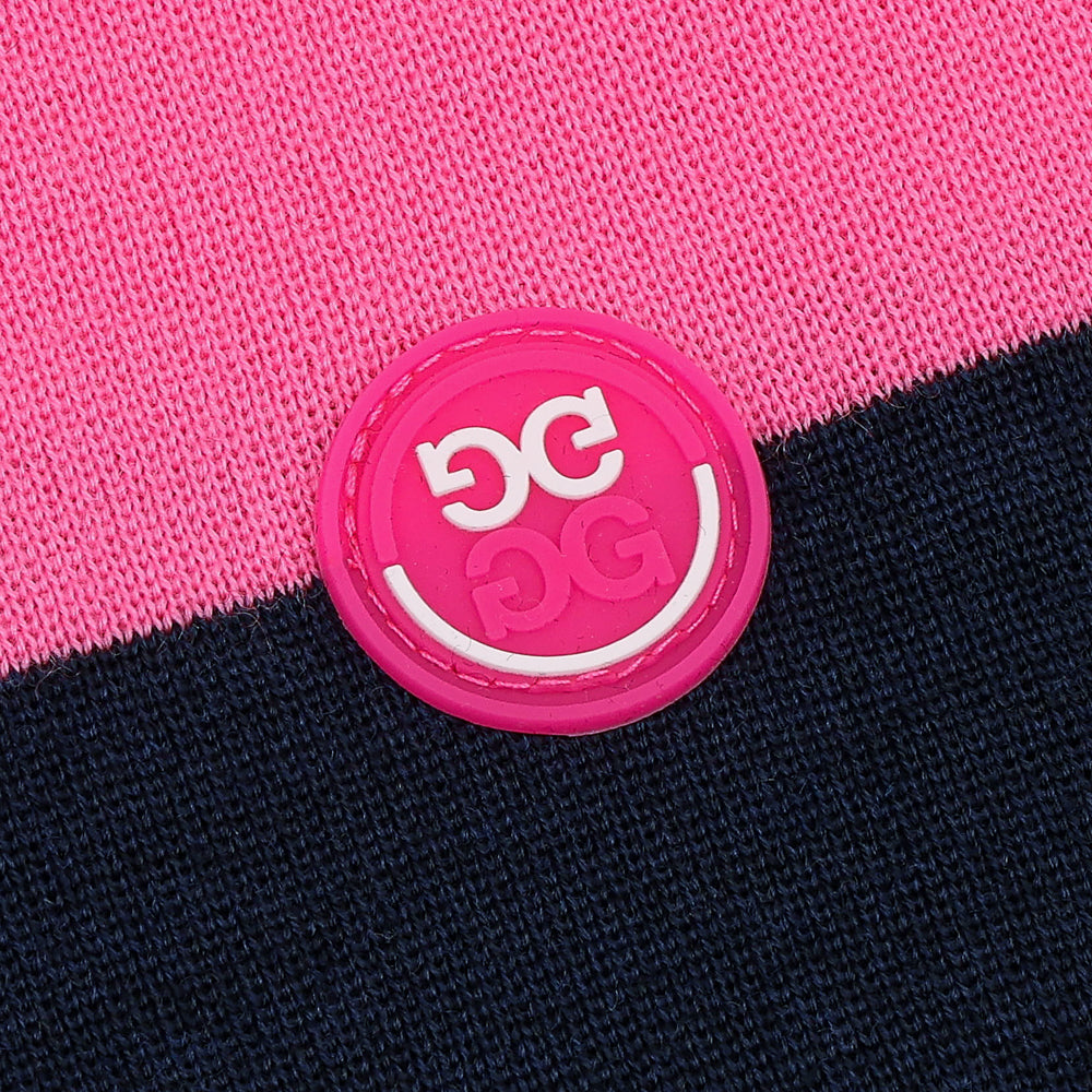 Women's Happy G's Merino Wool Rugby Polo Sweater