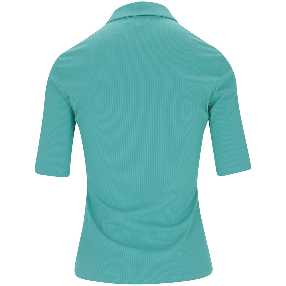 Women's Essential Rib Jersey Polo