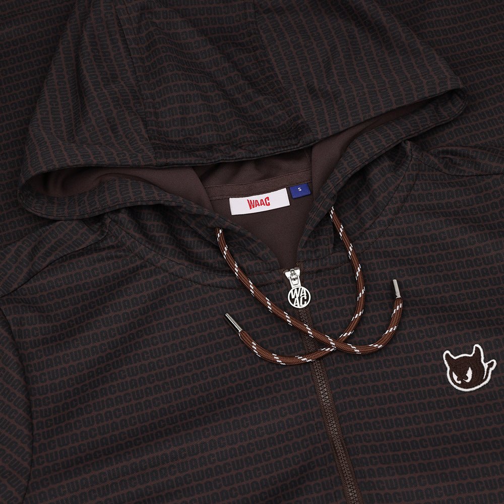 Women's All-Over WAAC Jersey Short Sleeve Hooded Dress