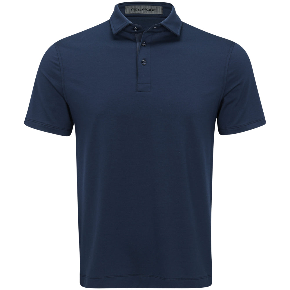 All Play Tipped Fine Stretch Pique Long Sleeve 1/4 Zip Polo