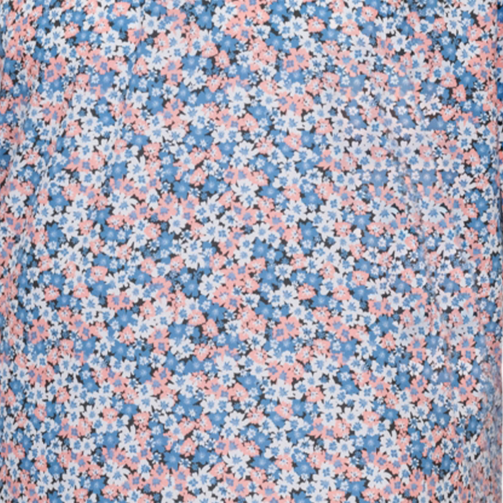 Multi Floral Lisle Polo