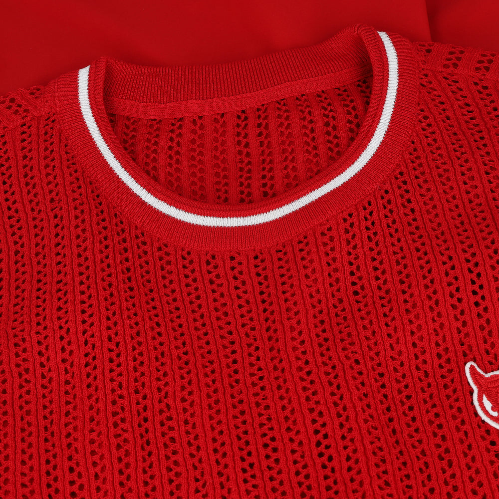 Women's Mesh Knit Dress