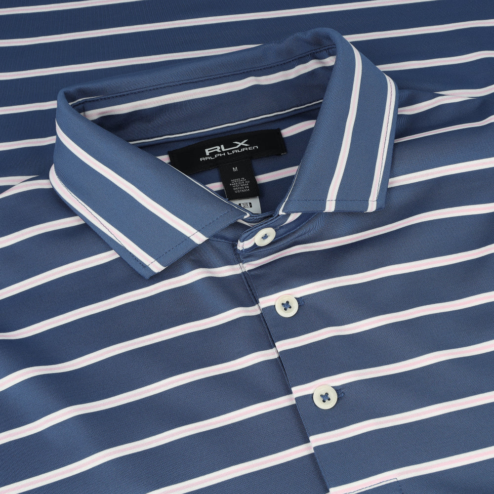 Classic Fit Performance Polo - Striped