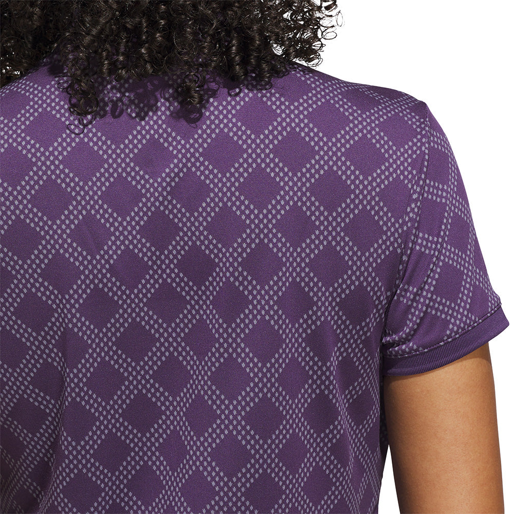 Women's Ultimate365 Jacquard Banded Collar Polo