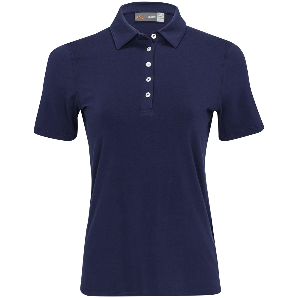 Women's Hollow Pima Polo