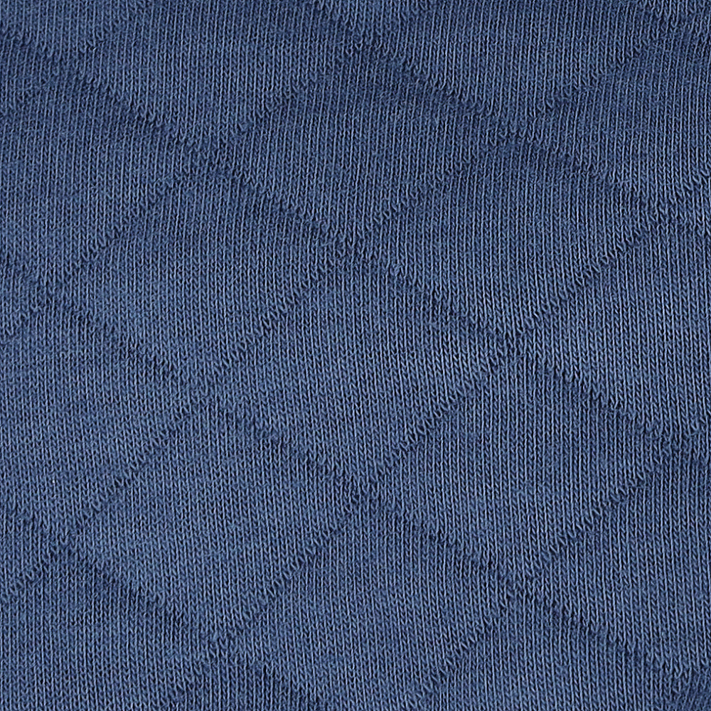 Quilted Double-Knit 1/4 Zip Mock Neck Sweatshirt