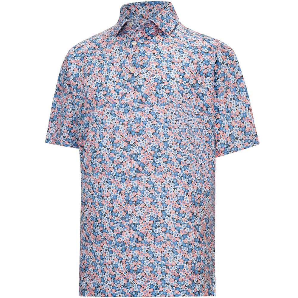 Multi Floral Lisle Polo
