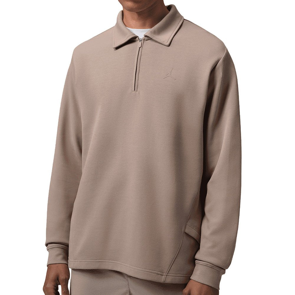 Long Sleeve 1/4 Zip Collared Top