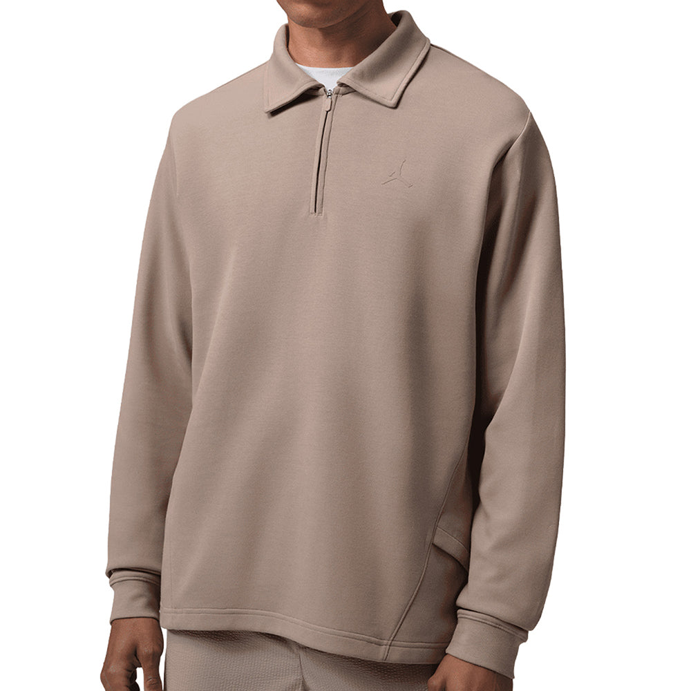 Collared Long Sleeve 1/2 Zip Top