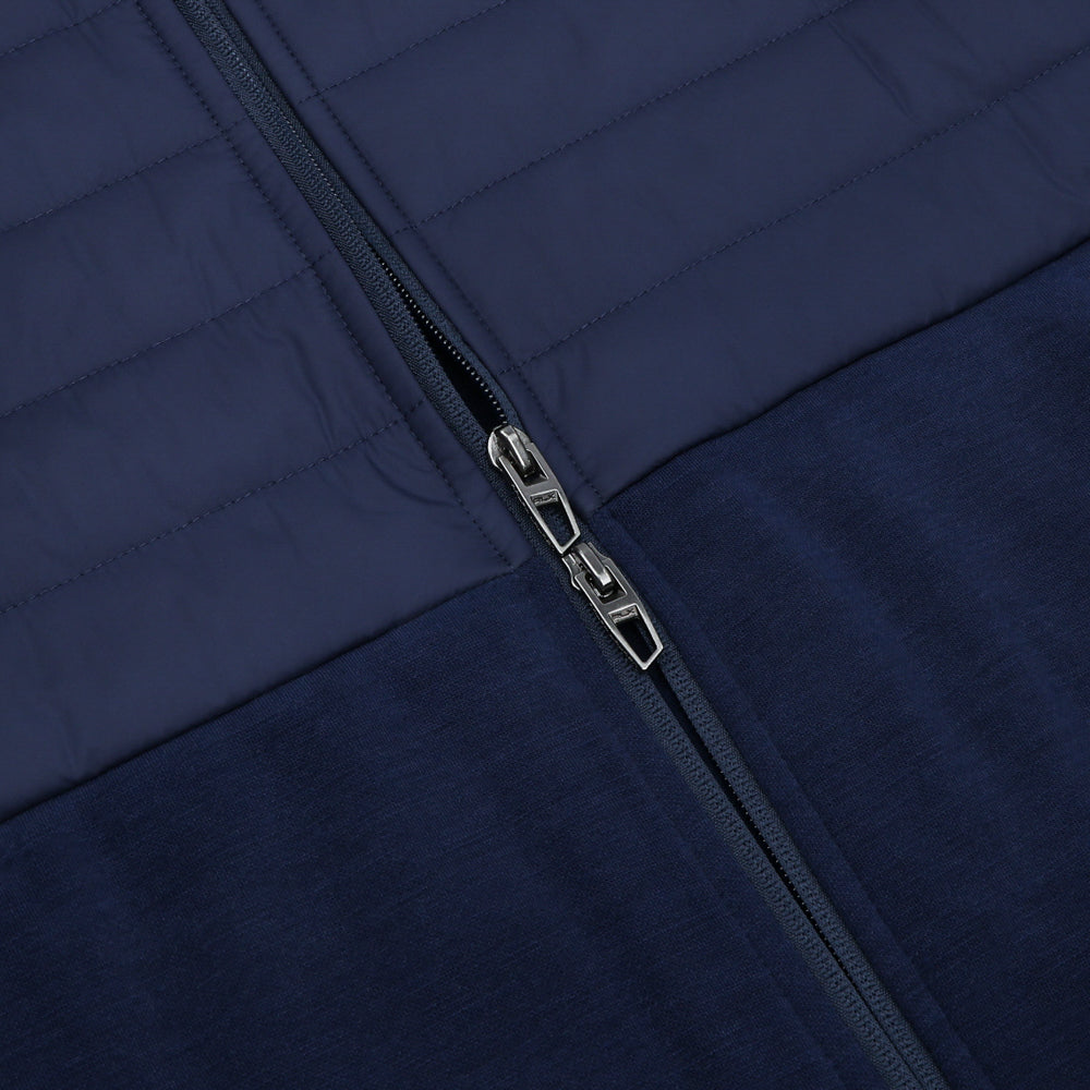 Hybrid Mock Neck Jacket