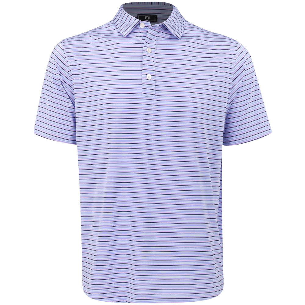 Multi-Stripe Lisle Polo