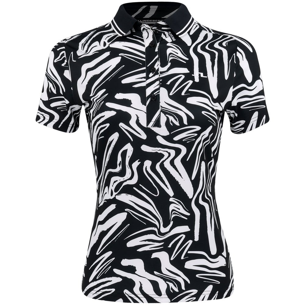 Women's Georgia Print Polo - Fairway Styles