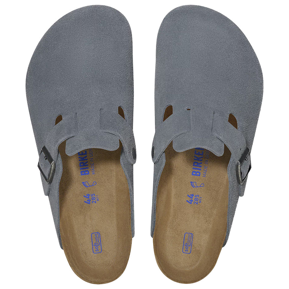 Boston Soft Footbed Suede Leather Shoes