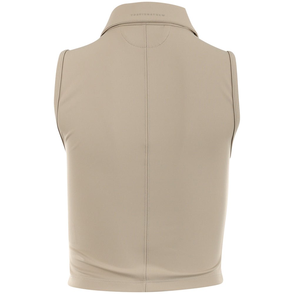 Women's Moveknit Sleeveless Full Zip Polo - Fairway Styles