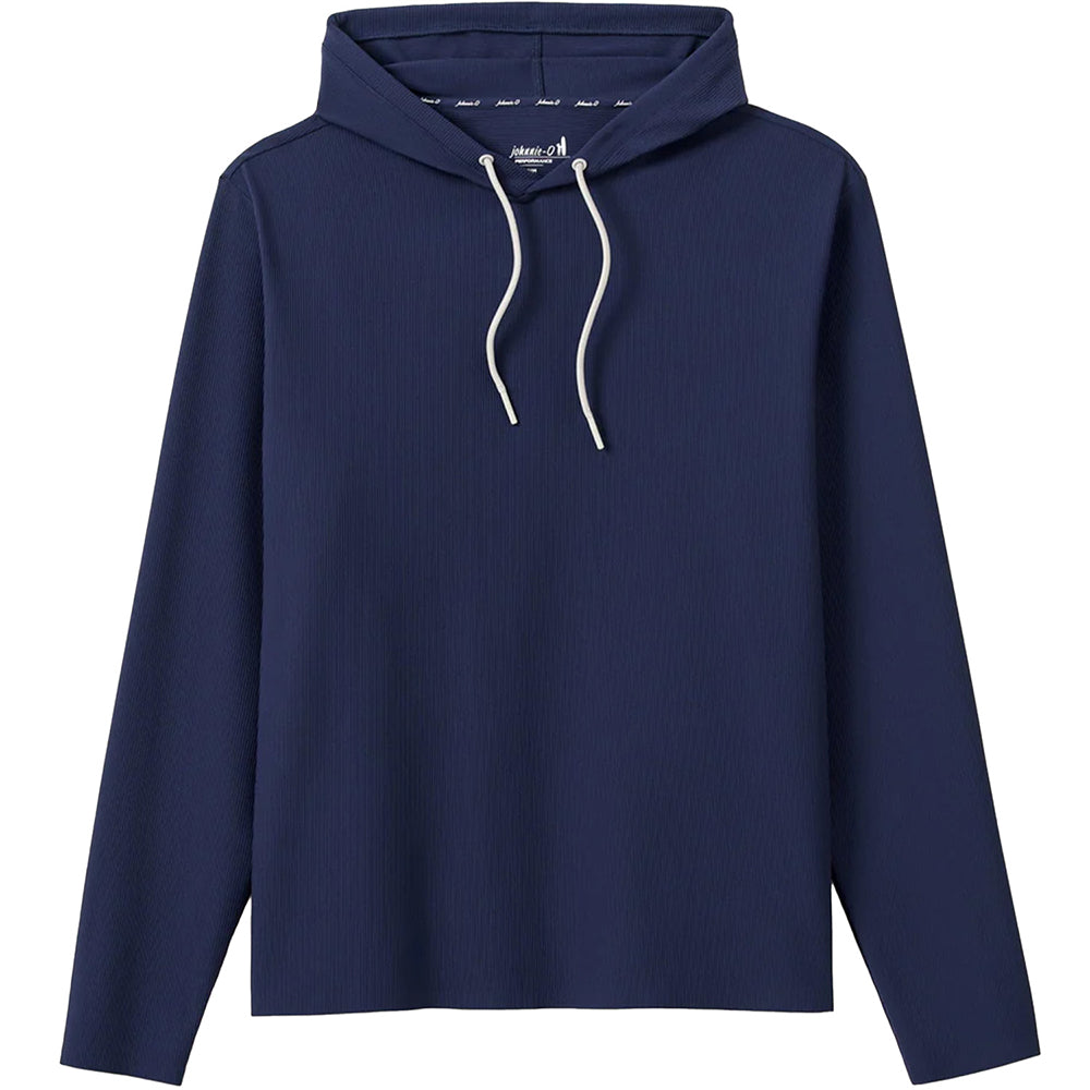 Hoppin Ribbed Knit Performance Hoodie