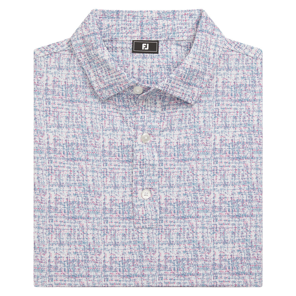 Tweed Print Polo