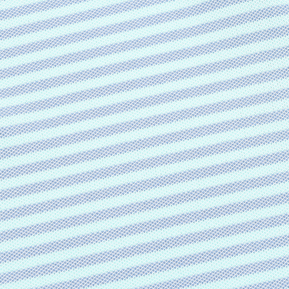 Performance Mesh Polo - Stetson Stripe