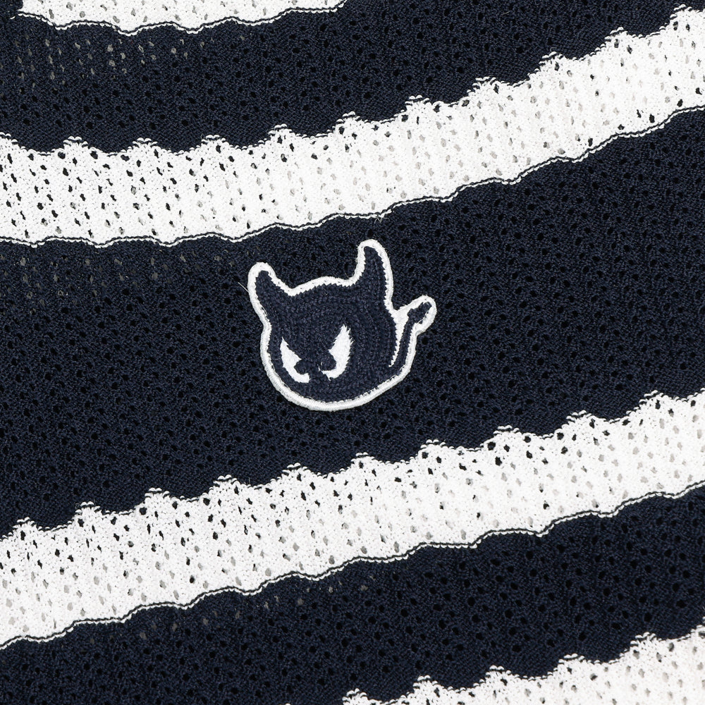 Women's Multi Stripes Knit Polo