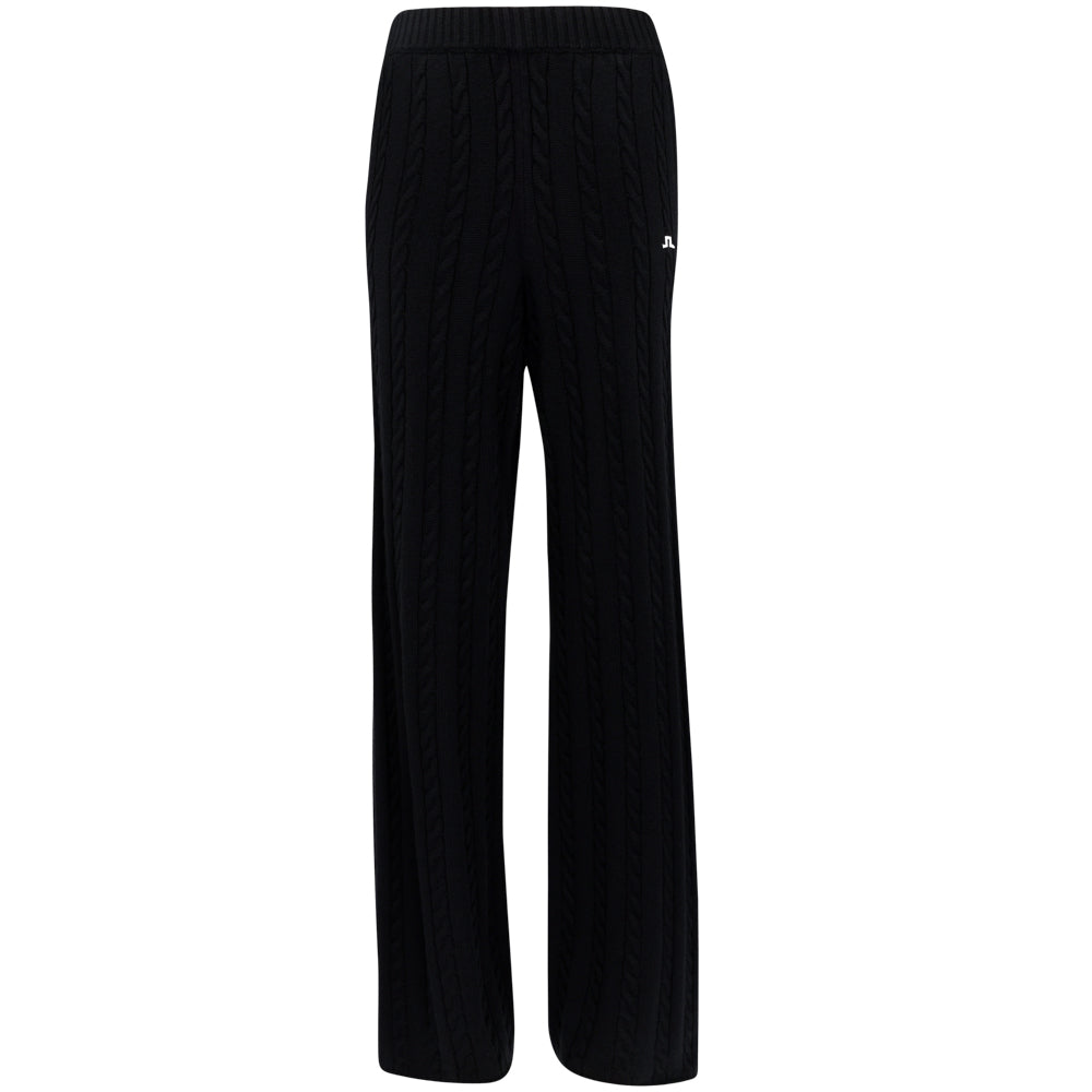 Women's Kiana Cable Knit Wool Pants