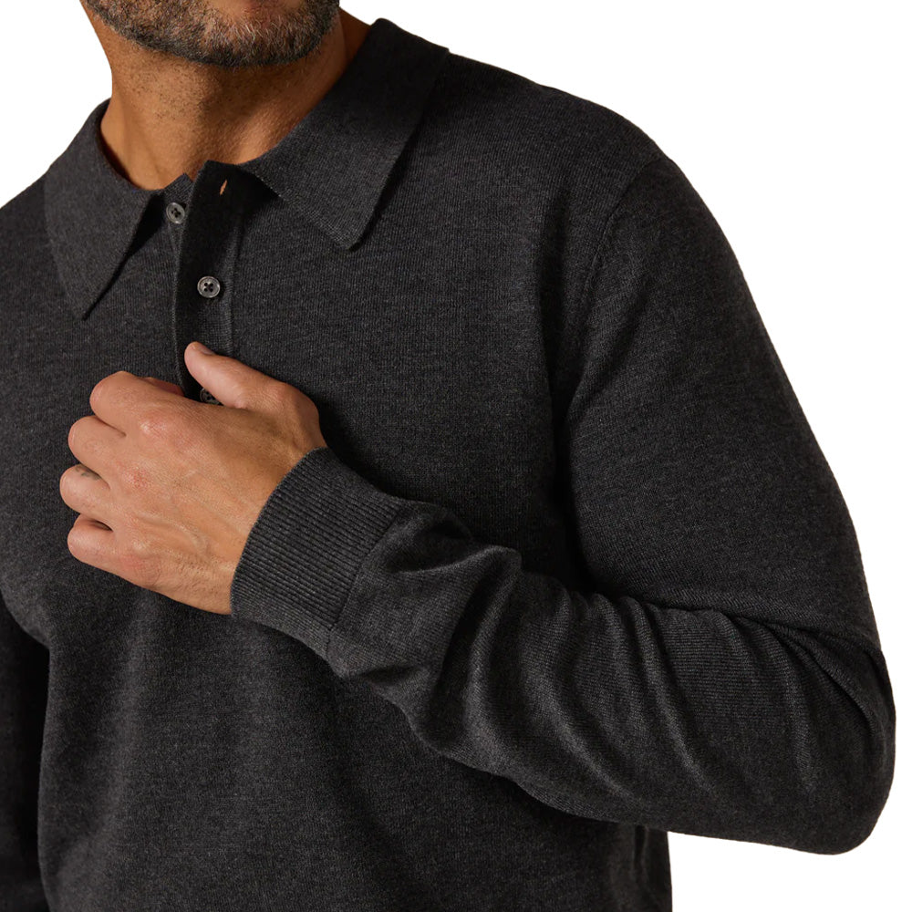 Belford Long Sleeve Sweater Polo