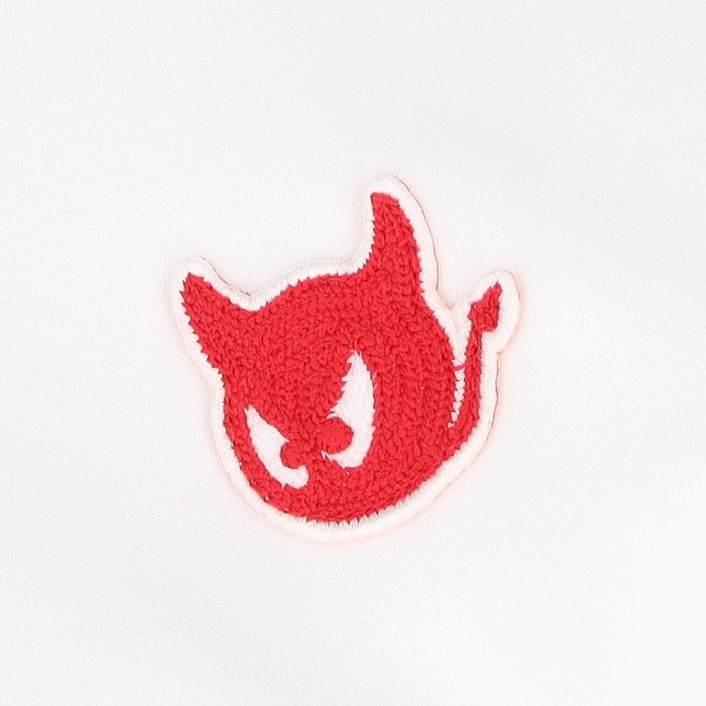 Women's Slogan Jersey Hooded Pullover