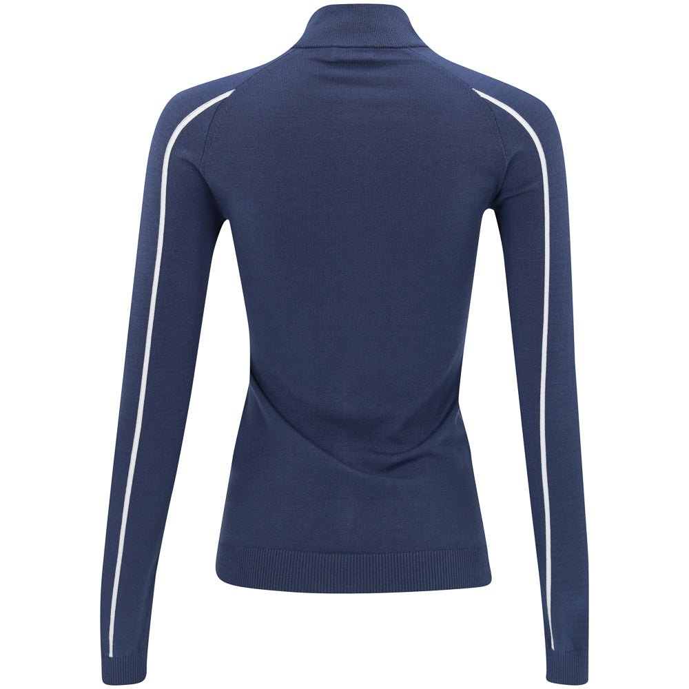 Women's Aubree Knitted Full Zip Sweater - Fairway Styles