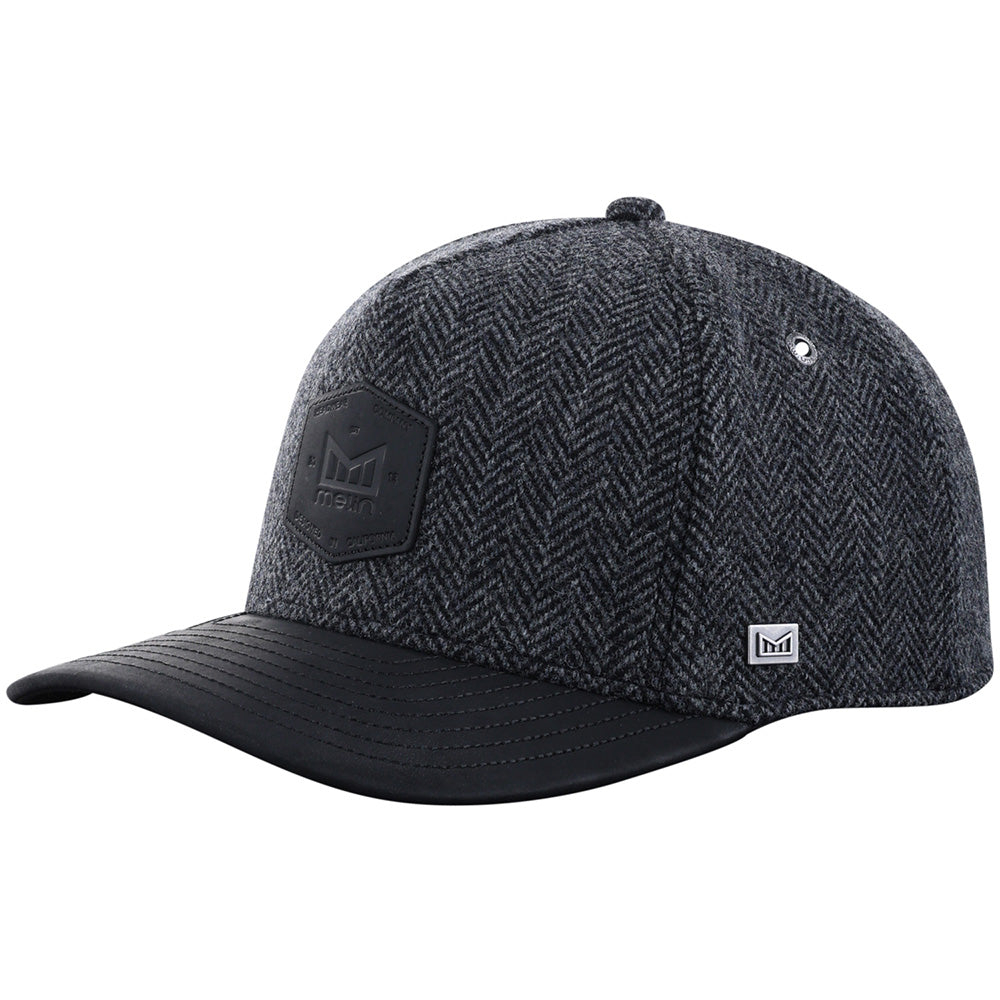 Odysea Scout Thermal Hat - Charcoal Herringbone