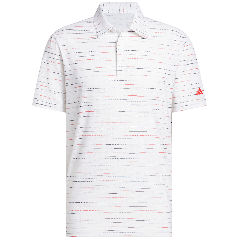Ultimate365 Mesh Glimmer Print Polo
