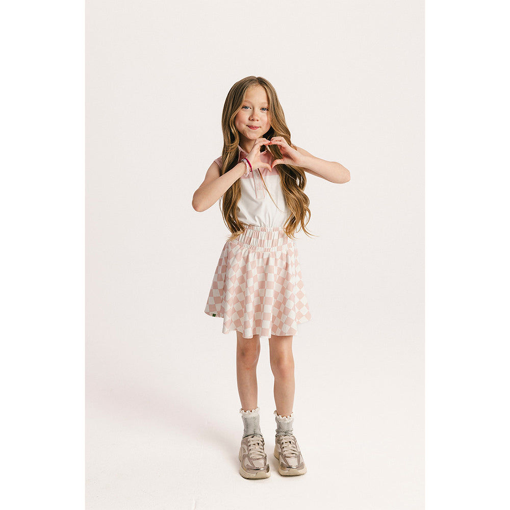 Fore All x Barbie™ Girls' Moore Sleeveless Polo