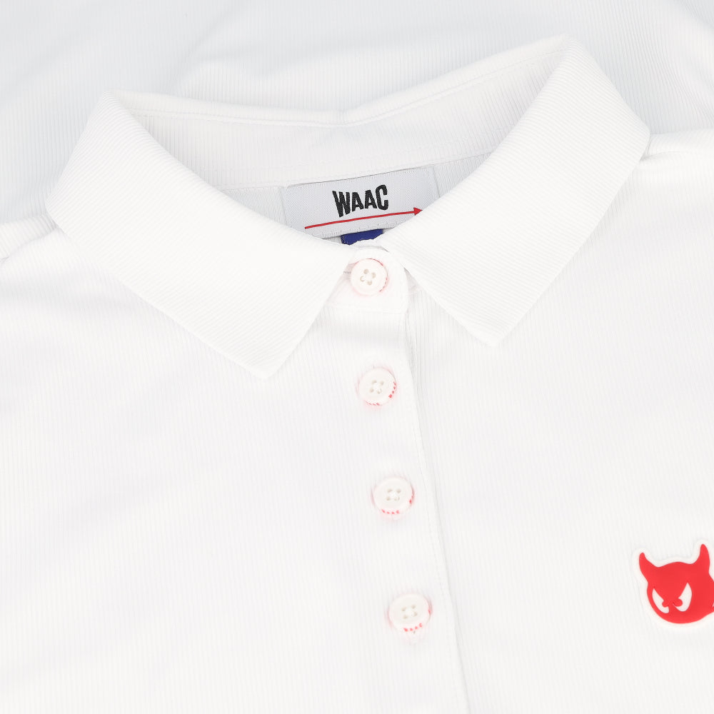 Women's Essential Rib Jersey Polo