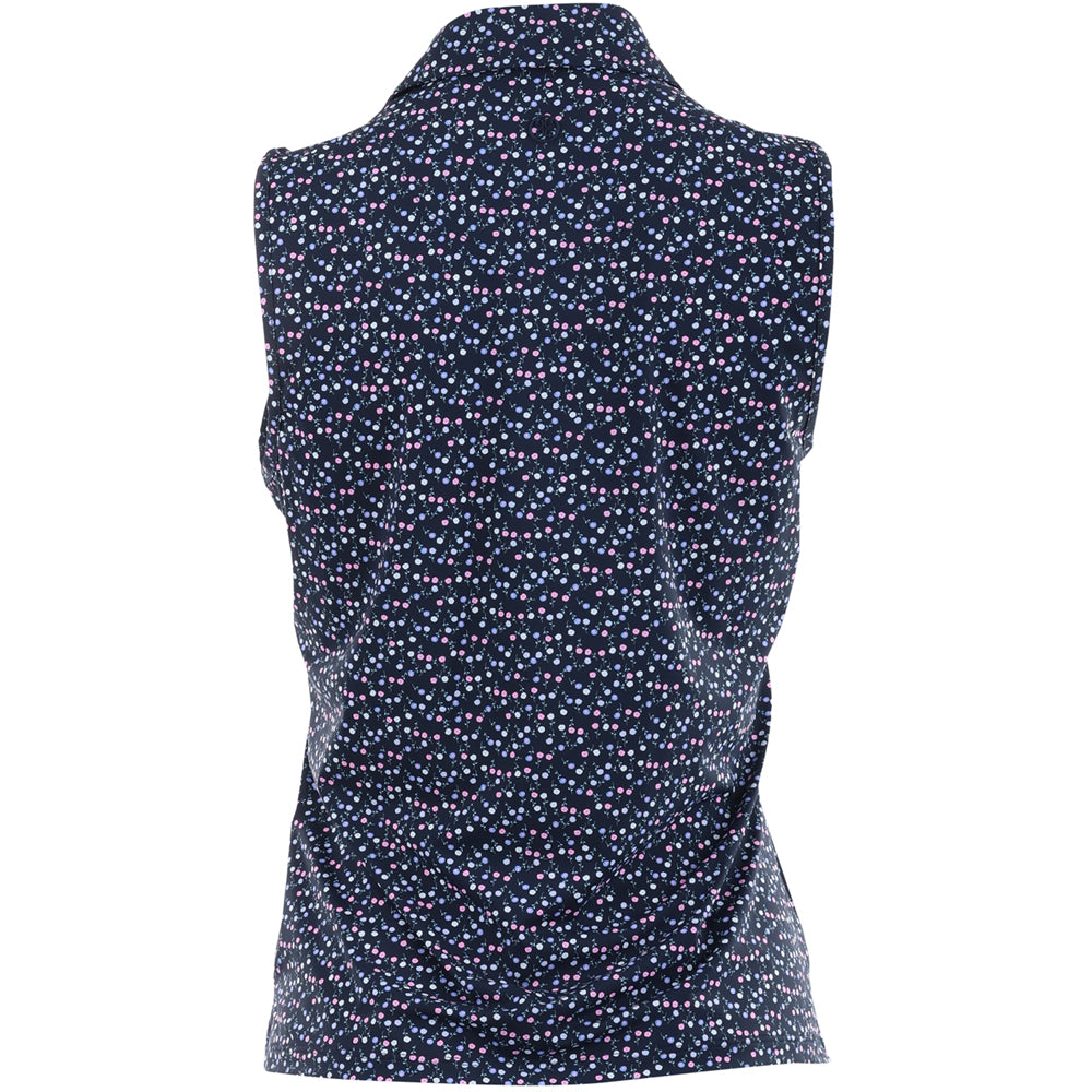 Women's Aye Poppy Silky Tech Sleeveless Polo